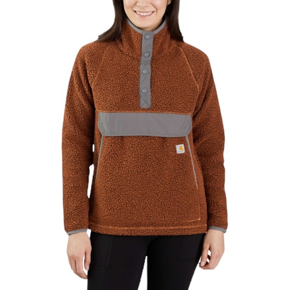 CARHARTT RELAXED FIT FLEECE PULLOVER womans size S - Picture 1 of 10